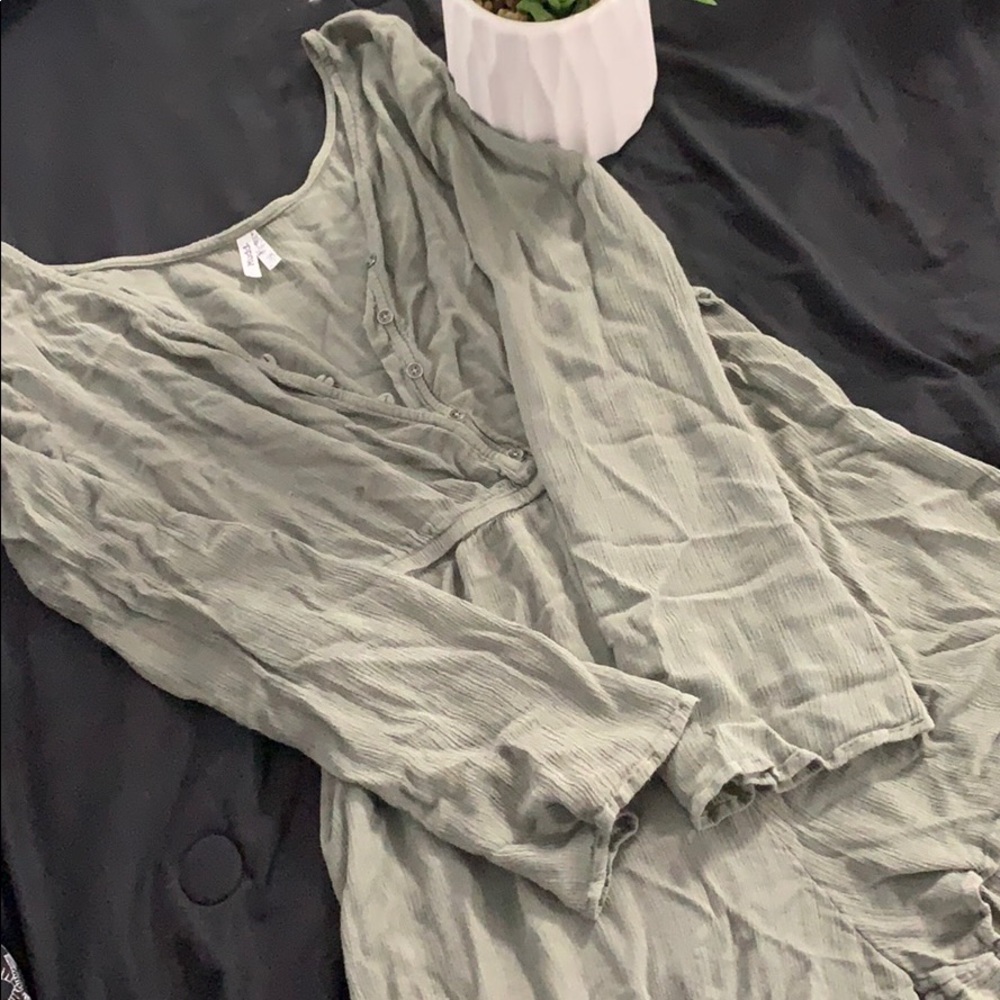 Olive Romper